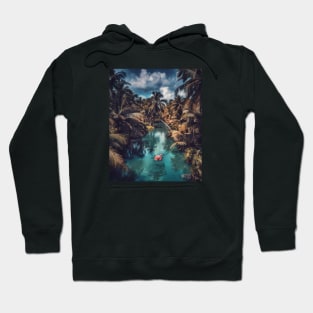 Jungle Flamingo Hoodie